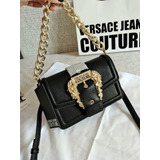 Versace Jeans Couture Bolsa Crossbody Con Hebilla Barroca