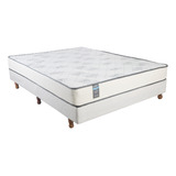 Sommier Colchon Queen Size Espuma Alta Densidad Somier