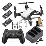 Tello Drone Quadcopter Boost Combo Bundle With 3 Batteries, 