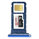 Bandeja Porta Sim Card Chip Compatible Moto G8 Dual Sim 