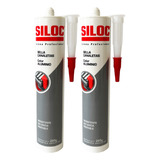 Sellador Siloc Sella Canaletas Zingueria Pintable - Pack X 2