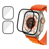 Kit 3 Película 3d Cerâmica Para Watch Ultra 49mm Smartwatch