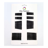 Display De Pinches Negros Pack De 150 Pcs