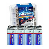 Acdelco - Baterías De 12 Unidades De 9 Voltios, Batería Súpe