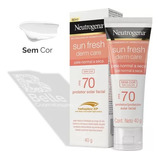 Protetor Solar Facial Neutrogena Sun Dry Skin Sem Cor Fps70