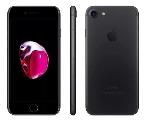  iPhone 7 128 Gb Preto-fosco  Seminovo Perfeito