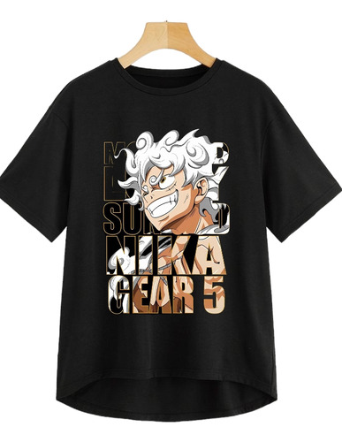 Playera Luffy Gear 5 One Piece 