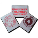 Aplique Textil Parche Plancha Sticker X 3 Unid Dtf Colombia