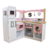 Kidkraft Grand Gourmet - Cocina Esquinera De Madera Con Lav.