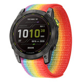 Correa Nylon Compatible Garmin Fenix 5x 6x 7x Tactix Charlie