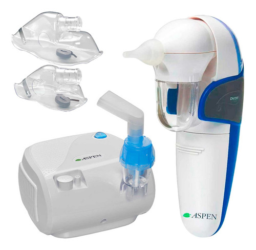 Aspen Nebulizador Brcn116 + Aspirador Nasal Anm12