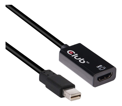 Adaptador Club 3d Cac-1180 Mini Displayport 1.4 A Hdmi 2.0b 