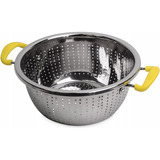 Colador Fideos Cola Pasta Acero Inoxidable 24 Cm Circular