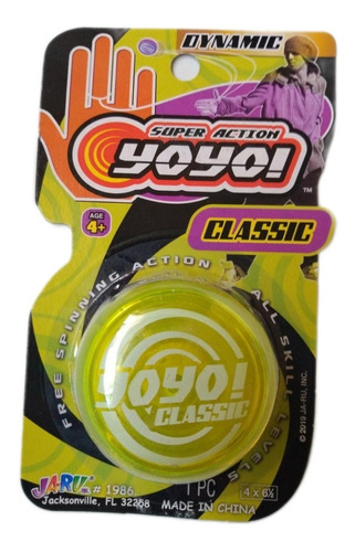 Yo Yo Ja Ru Classic - Juguete Importado - Amarillo