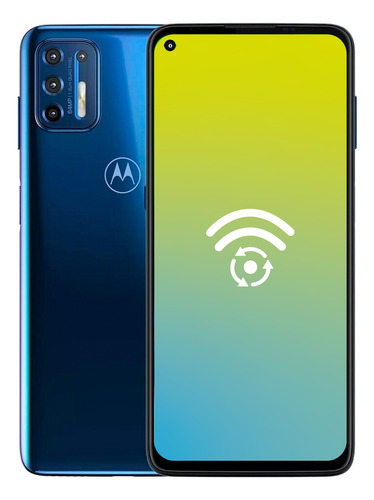 Celular Motorola G9 Plus 128 Gb Azul- Reacondicionado