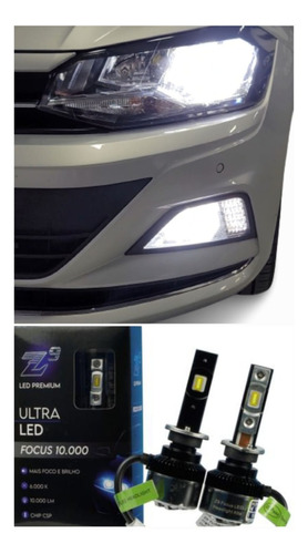 Ultra Kit Super Led Z9 Canbus Focus Definição 10 Mil Lumens