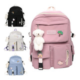 Mochila Escolar De Viaje Kawaii De Estilo Coreano