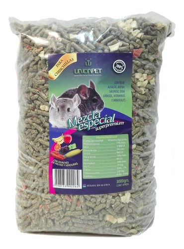 Union Pet Alimento Chicnhillas - 0 - Marrón - 3 Kg