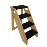 Escalera Para Perro Plegable De Madera 