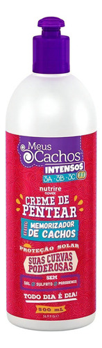 Crema Para Peinar Nourish Intense Curl De Novex, 500 G