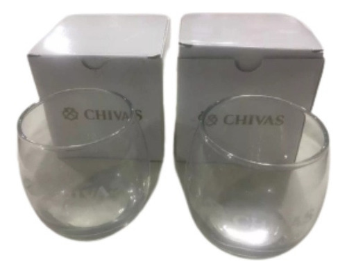 Juego Vasos Whisky Chivas Regal Sin Uso 