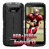 1 Doogee S41 Plus Rugged Smartphone 8gb + 128gb ,6300mah Battery,5.5-inch Hd + Display Android 13 Phone,13 Mega Pixel Camera,ip68 Nfc / Otg. /gps
