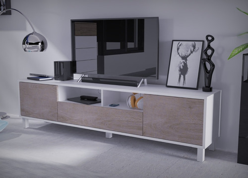  Mueble Tv Modular Rack Nordico Moderno Mesa 