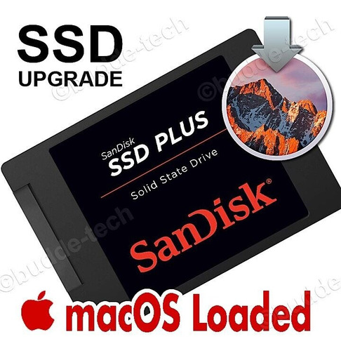 240gb Ssd 2.5 - Macbook Pro 2010 2011 2012 High Sierra  