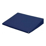 Travesseiro Rampa Encosto Terapéutica Triangular Lombar Cor Azul-marinho