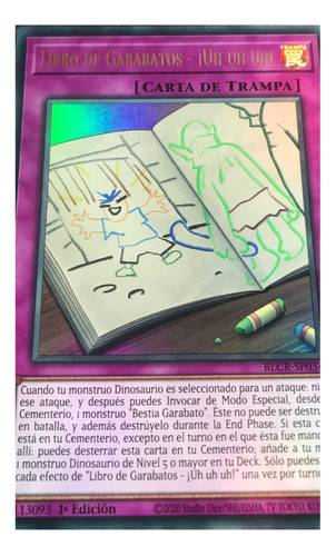 Libro De Garabatos ¡uh Uh Uh! Yu-gi-oh! Original Konami