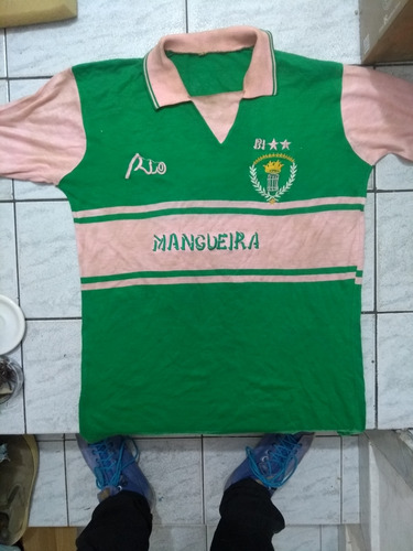 Camiseta Histórica Bi Campeonato Da Mangueira Raridade 