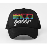 Gorra Queer Lentes Corazón/pride/lgbt/orgullo/colores/unisex