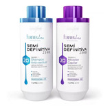 Kit Progressiva Semi Definitiva S/formol Forever Liss 1000ml