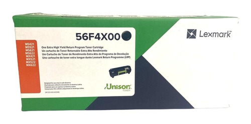 Toner Lexmark 56f4x00 564x Extra Alto Rendimiento Nuevo