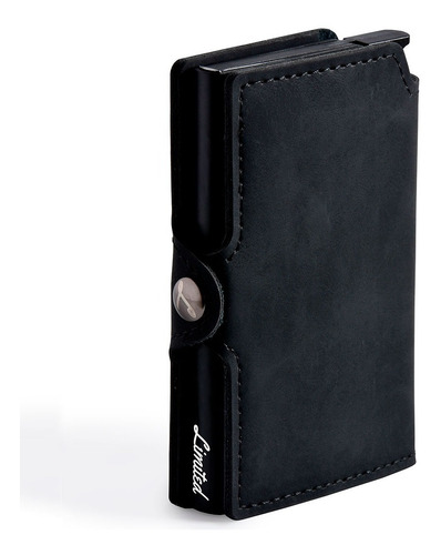 Billetera Limited Wallet Con Protección Rfid - Black & Pink