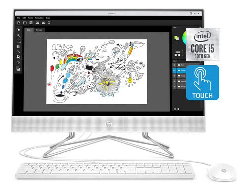 All-in-one Hp Business 24 Core I5-1035g1 12gb Ram 512gb Ssd