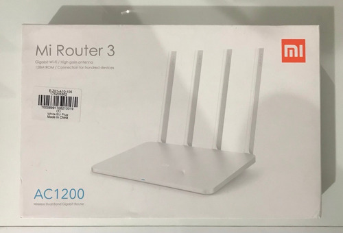 Roteador Mi Router 3 Ac1200 Xiaomi Nunca Usado