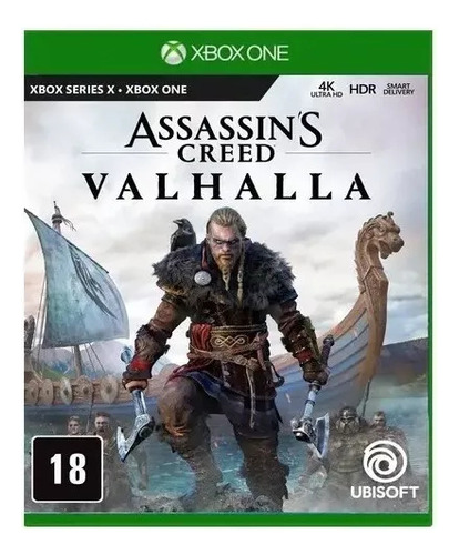 Assassin's Creed Valhalla Mídia Física Xbox One/series X