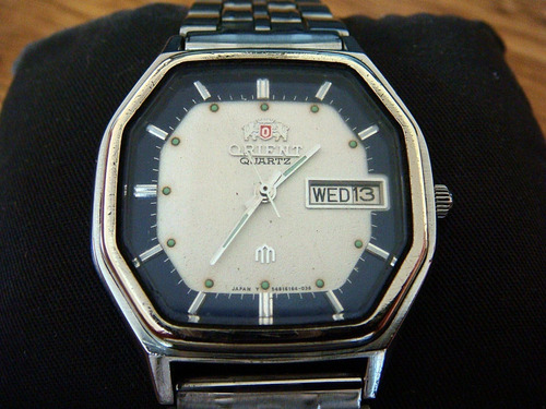 Reloj Orient Quartz Vintage Made In Japan 