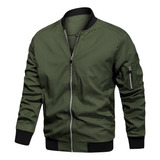 Chaqueta Bomber Casual Ligera Hombre