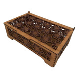 Caja Cofre Rectangular Decorativo 8x26 Cm 