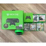 Xbox One 500 Gb (usado) + 2 Controles + 5 Jogos + Fone Razer