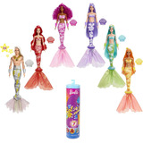 Muñeca Barbie® Color Reveal Rainbow; Sirena Mattel Original 