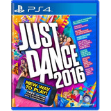 Jogo Just Dance 2016 Playstation 4 Ps4 Mídia Física Usado
