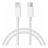 Cable Usb-c  Lighting Para Apple/iPhone De 1 Metro. 