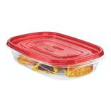 Contenedor Rubbermaid Take Alongs 950ml - Recipiente Vianda Color Transparente