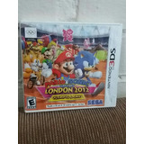 Solo Caja De 3ds, Mario Sonic Olimpiadas 2012 Con Manual