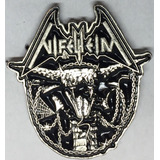 Nifelheim Satanatas Logo Tipografic Metal Pin + Stock Rmp