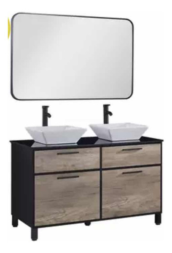 Mueble De Baño Doble  De Lujo