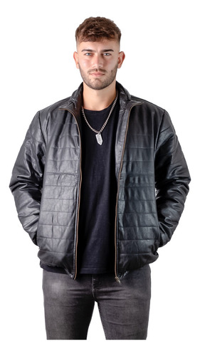 Campera De Cuero Vacuno 100% Legitimo De Hombre - Art: Infl.